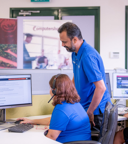 Broome customer service team